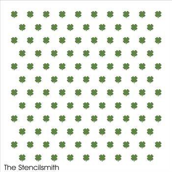 7940 - Shamrocks Pattern - The Stencilsmith
