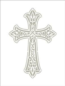 7954 - celtic cross - The Stencilsmith