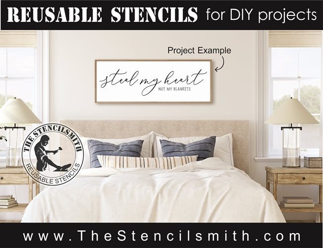 7959 - steal my heart not my blankets - The Stencilsmith