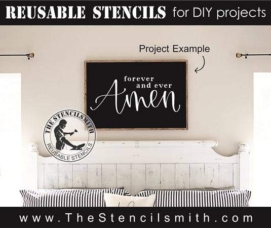 7960 - forever and ever amen - The Stencilsmith