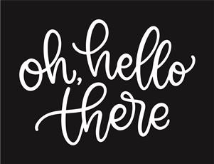 7980 - oh, hello there - The Stencilsmith