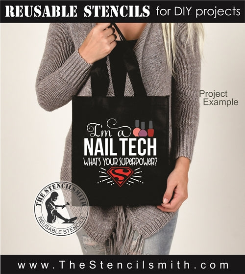 7999 - I'm a Nail Tech what's your superpower? - The Stencilsmith