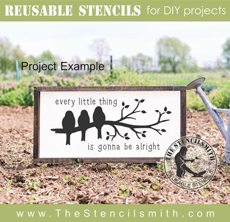 8005 - every little thing is gonna be alright - The Stencilsmith