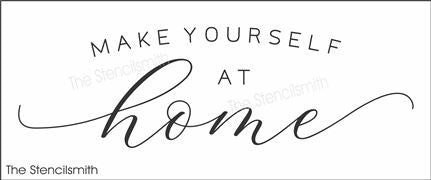 8014 - make yourself at home - The Stencilsmith