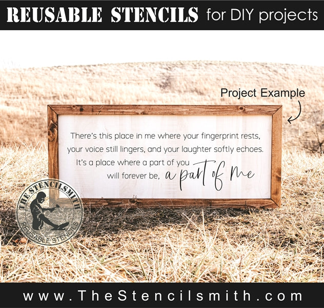 8018 - there's this place in me - The Stencilsmith