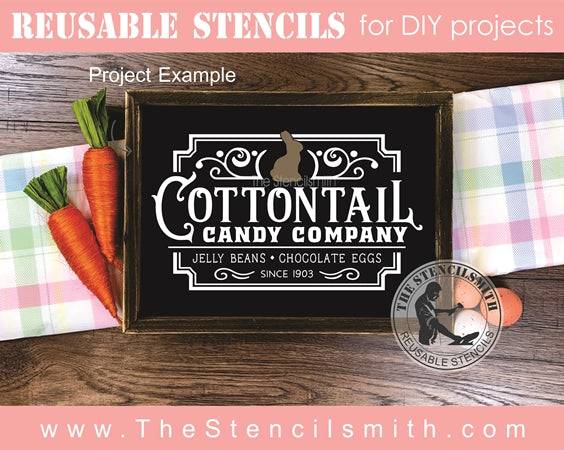 8030 - Cottontail Candy Co. - The Stencilsmith