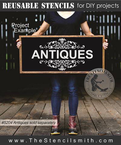8037 - decorative borders - The Stencilsmith