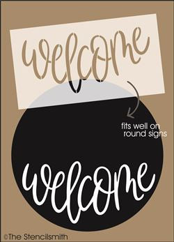 8043 - welcome - The Stencilsmith