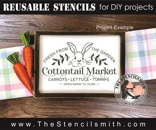 8050 - Cottontail Market - The Stencilsmith
