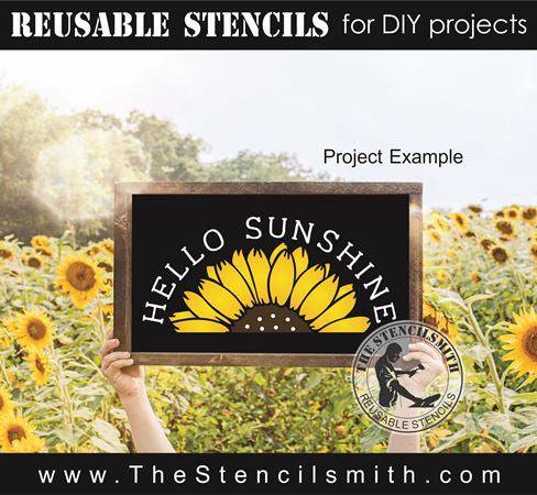 8062 - hello sunshine - The Stencilsmith