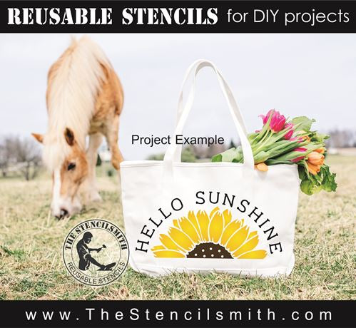 8062 - hello sunshine - The Stencilsmith