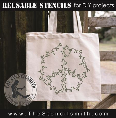 8073 - Peace wreath - The Stencilsmith