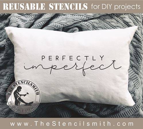 8074 - perfectly imperfect - The Stencilsmith