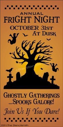 807 - FRIGHT NIGHT - The Stencilsmith
