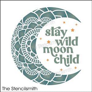 8081 - stay wild moon child - The Stencilsmith