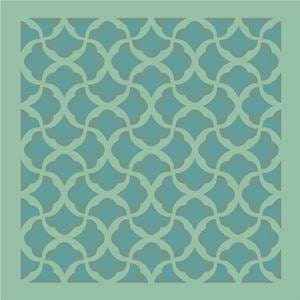 8104 - boho mosaic pattern - The Stencilsmith