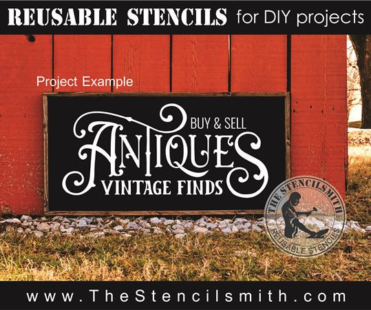 8109 - Antiques vintage goods - The Stencilsmith