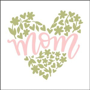 8112 - mom (heart) - The Stencilsmith