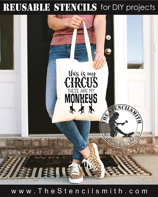 8122 - this is my circus - The Stencilsmith