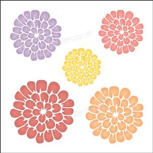 8125 - blooms - The Stencilsmith