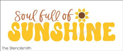8134 - soul full of sunshine - The Stencilsmith