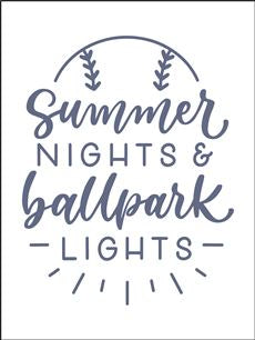 8148 - summer nights - The Stencilsmith