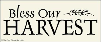 Bless Our Harvest - The Stencilsmith