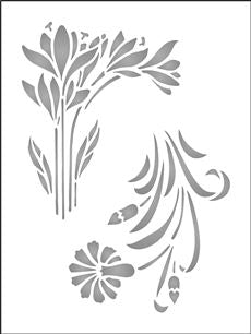 8170 - flowers - The Stencilsmith