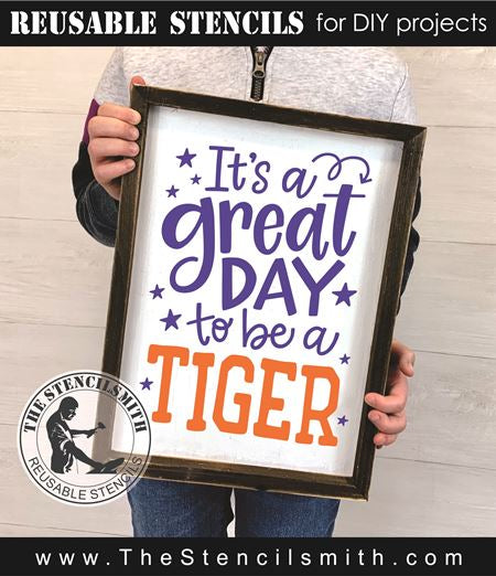 8171 - It's a great day to be a (custom name) - The Stencilsmith