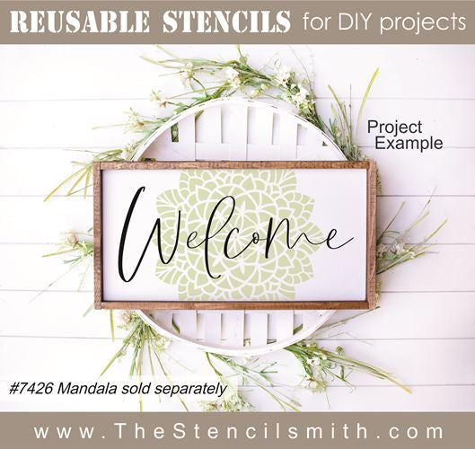 8183 - welcome - The Stencilsmith