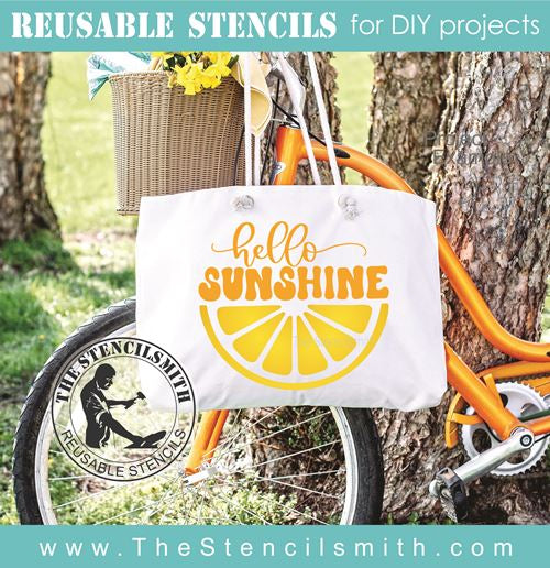 8186 - hello sunshine - The Stencilsmith