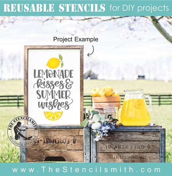 8194 - lemonade kisses - The Stencilsmith