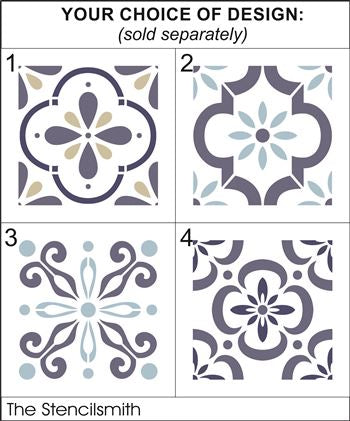 8206 - Decorative Tile - The Stencilsmith