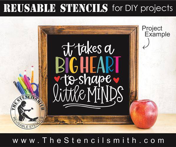 8213 - it takes a big heart to - The Stencilsmith