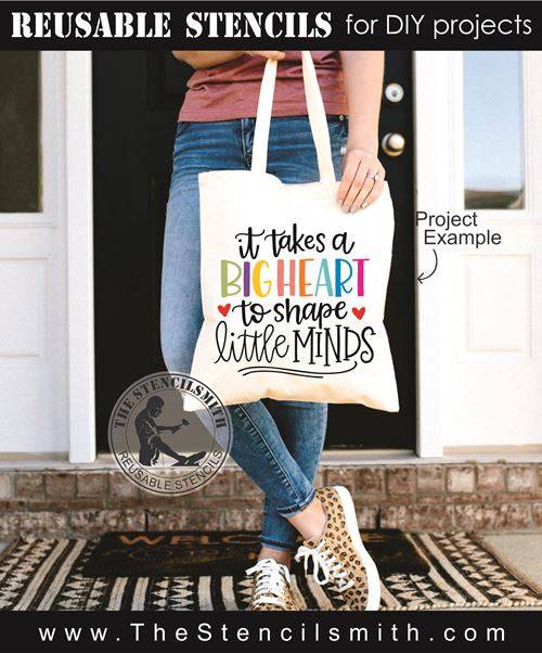 8213 - it takes a big heart to - The Stencilsmith