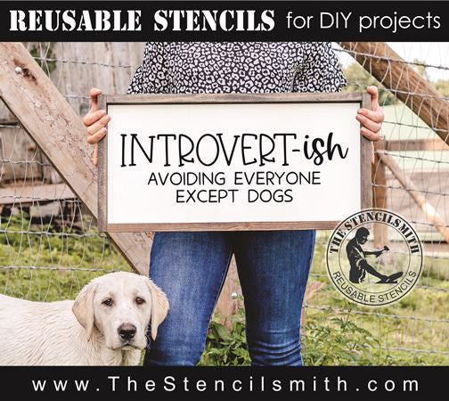 8215 - Introvert-ish - The Stencilsmith