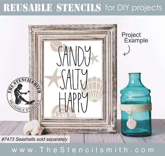 8223 - Beach Sayings - The Stencilsmith