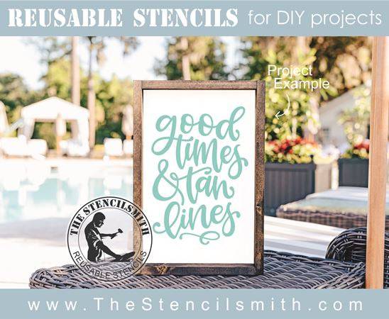8226 - good times & tan lines - The Stencilsmith