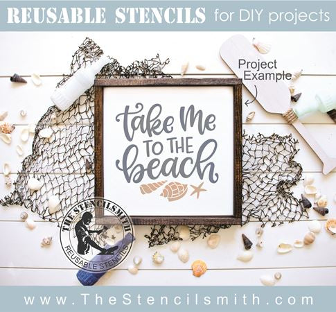 8227 - take me to the beach - The Stencilsmith