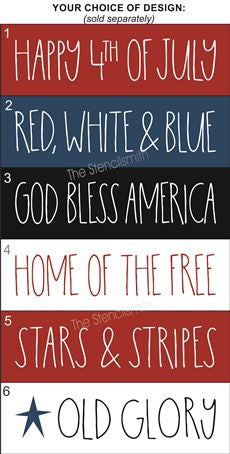 8235 - Patriotic Sayings - The Stencilsmith