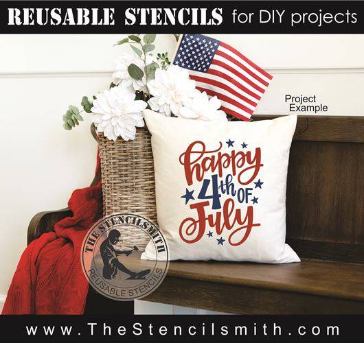 8238 - happy 4th of july - The Stencilsmith