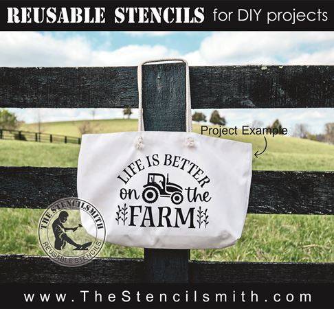 8240 - life is better on the farm - The Stencilsmith