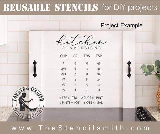 8242 - kitchen conversions - The Stencilsmith