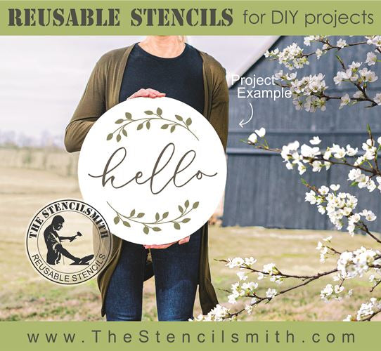 8250 - hello - The Stencilsmith