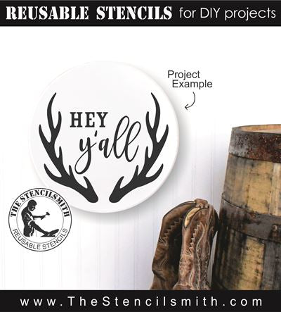 8273 - hey y'all - The Stencilsmith