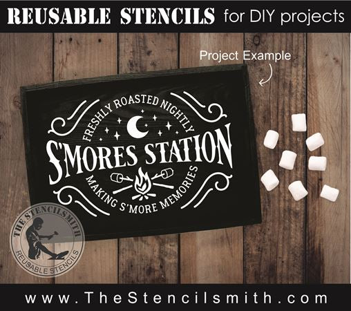8276 - S'MORES STATION - The Stencilsmith