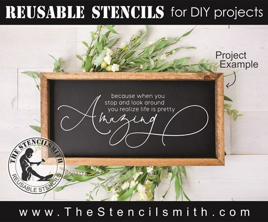 8286 - because when you stop and - The Stencilsmith