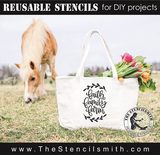 8287 - faith family farm - The Stencilsmith