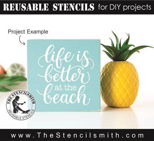 8292 - life is better at - The Stencilsmith