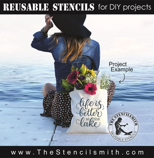 8292 - life is better at - The Stencilsmith